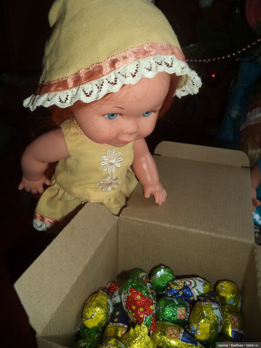 Матрёшки на ёлке — Испанские куклы (разное): Vestida de Azul (фото 8)