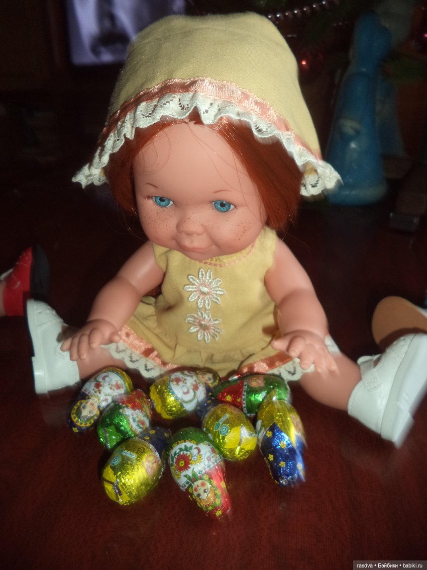 Матрёшки на ёлке — Испанские куклы (разное): Vestida de Azul (фото 9)