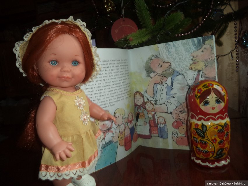 Матрёшки на ёлке — Испанские куклы (разное): Vestida de Azul