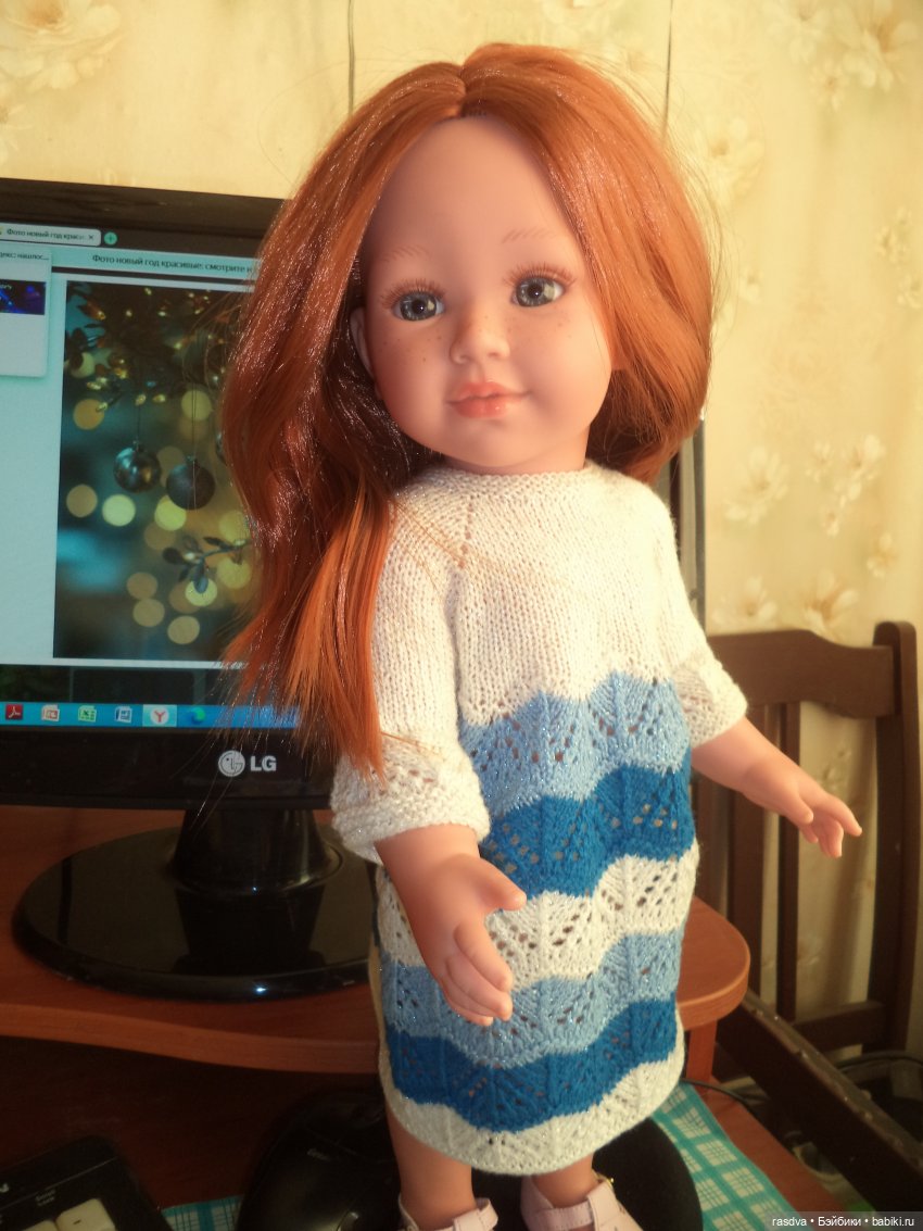 Скоро праздник — Испанские куклы (разное): Vestida de Azul (фото 5)