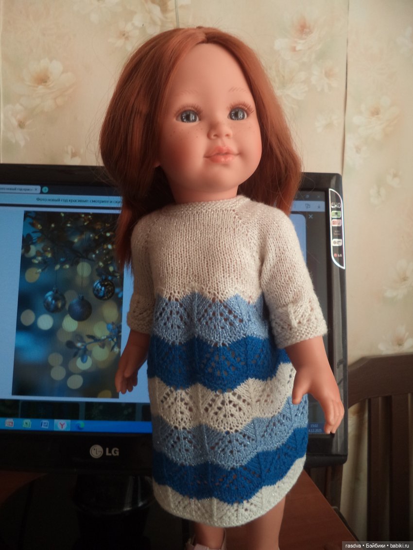 Скоро праздник — Испанские куклы (разное): Vestida de Azul (фото 6)