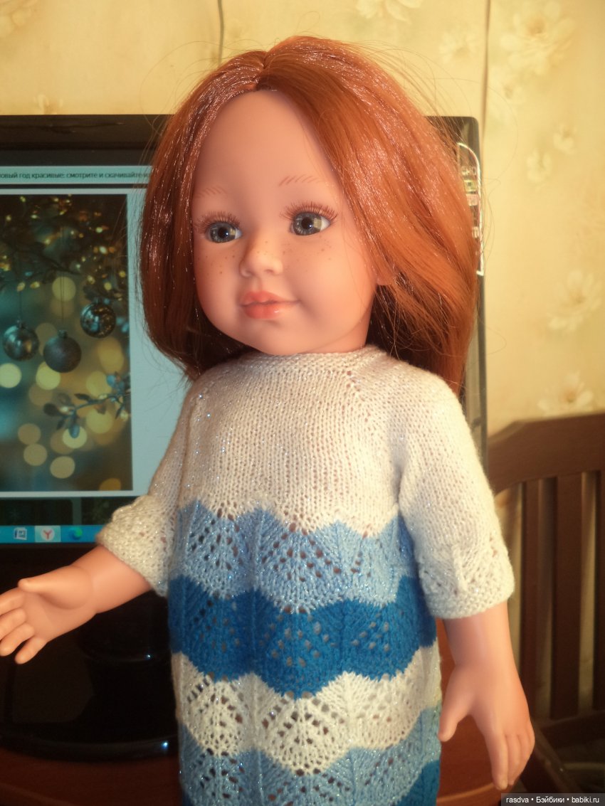 Скоро праздник — Испанские куклы (разное): Vestida de Azul (фото 4)