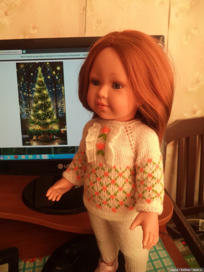 Скоро праздник — Испанские куклы (разное): Vestida de Azul (фото 8)