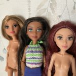 Трио красивых кукленций