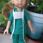 Кукла-врач коробочная на теле 15-17 года