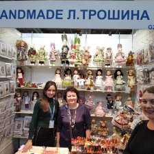 Краткий фотоотчёт об участии в выставке  Формула рукоделия. Зима 2018