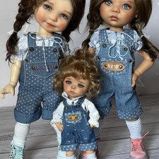 Джинса-как отдельный стиль для Кукол💙👖🧢