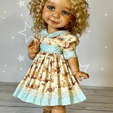 Платье для moppets meadow dolls 38 см Платье для moppets meadow dolls 38 см