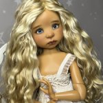 Парик натуральный блондин 7/8 для Ardyn tween