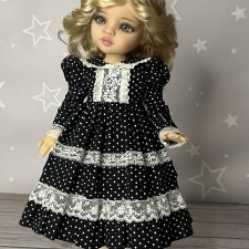 Одежда для кукол: Паола Рейна, руби ред , Little darling