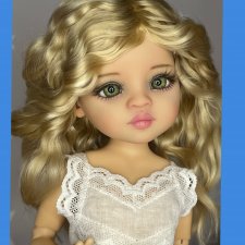 Парик натуральный 8/9 для Паола Рейна и аналогичных кукол , ростом 33см