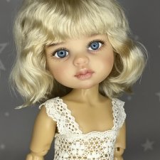 Парик натуральный 8/9 блонд для Паола Рейна ианалогичных кукол