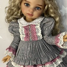 Комплект одежды в стиле шебби шик в наличии! Подходит Паола Рейна , Little Darling, Ardyn tween!  В