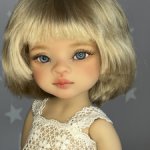 Парик каре  натуральный 8/9 для Паола Рейна и аналогичных кукол