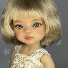 Парик каре  натуральный 8/9 для Паола Рейна и аналогичных кукол