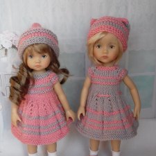 Платье для куклы Дианы Эффнер Boneka 10" Платье для куклы Дианы Эффнер Boneka 10"