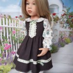 Платье для кукол Gotz 50 см