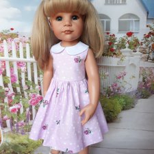 Платье для кукол Готц 50 см