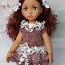 Платье для кукол Jessi, Gotz, Ruby Red ростом 37см