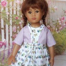 Платье и болеро для кукол Heidi Plusczok, Boneka