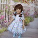 Платье для кукол Heidi Plusczok