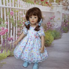 Платье для кукол Heidi Plusczok