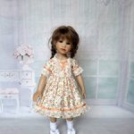 Платье для кукол Heidi Plusczok