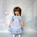 Платье для кукол Heidi Plusczok