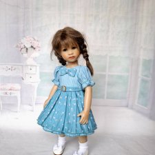 Платье для кукол Heidi Plusczok