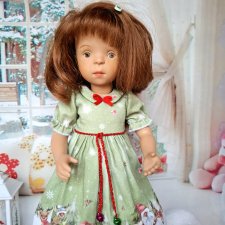 Платье для кукол Sylvia Natterer