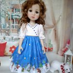 Платье для кукол Ruby Red