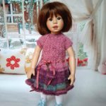Платье для кукол Heidi Plusczok, Boneka