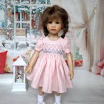 Платье для кукол Heidi Plusczok