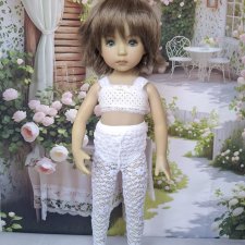 Колготки ажурные