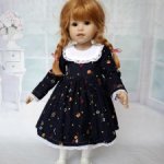 Платье для кукол Heidi Plusczok