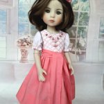 Платье для кукол Ruby Red