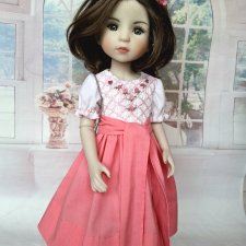 Платье для кукол Ruby Red