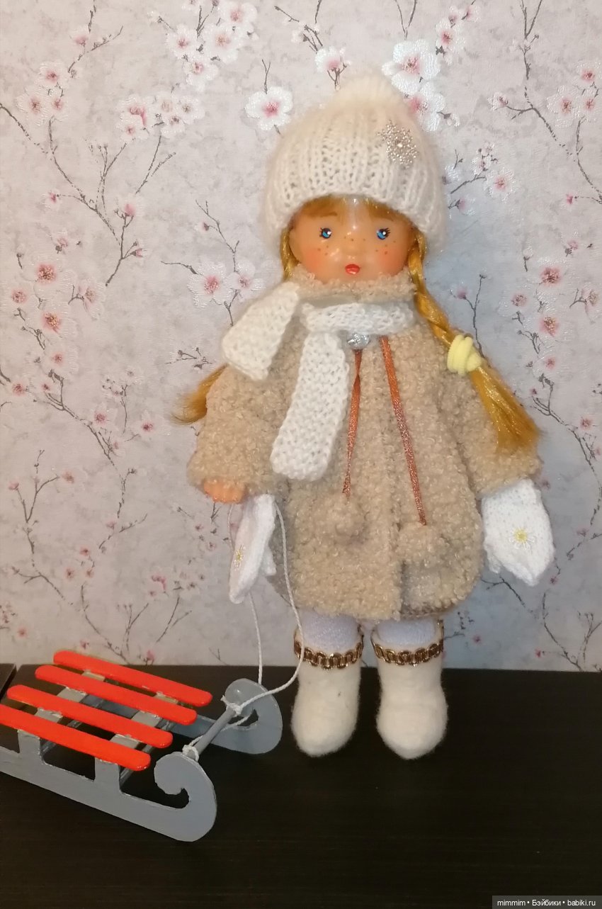 Зимняя Юля — Советские винтажные куклы (СССР): Ленигрушка (фото 4)