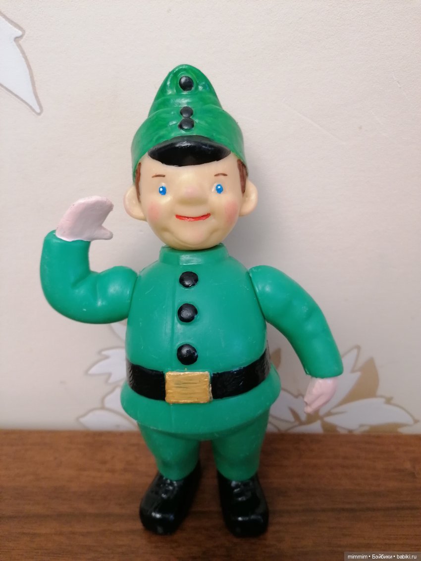 Бравый солдат Швейк — Игрушки СССР и советского детства: резиновые (фото 2)