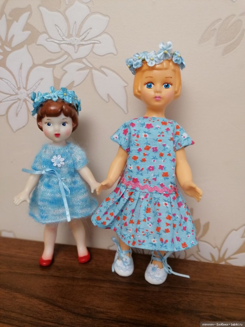 Нежная девочка - Незабудка