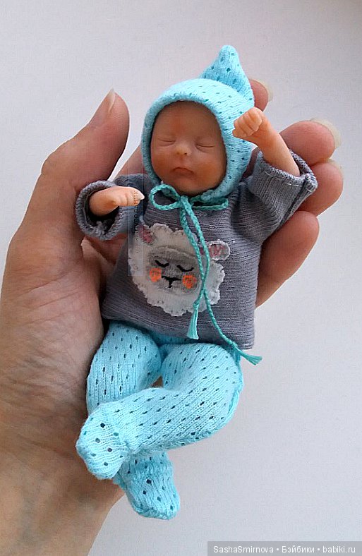 Мои малыши — Авторские миниатюрные куклы: лепка