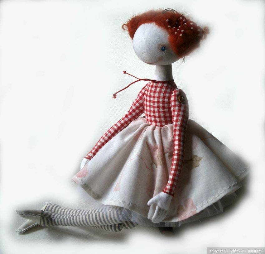 Винтажная куколка Балерина
