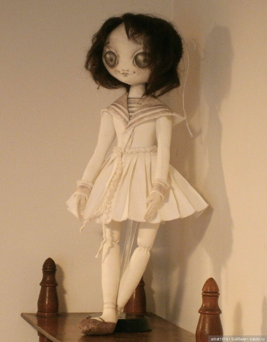 Большие глаза — Авторские текстильные куклы: Вальдорфские