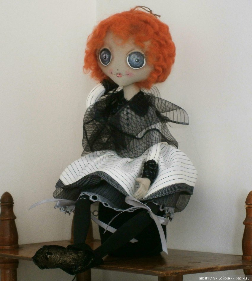 Большие глаза — Авторские текстильные куклы: Вальдорфские (фото 2)
