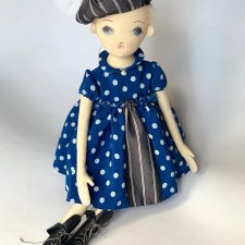 Кукла текстильная Зиночка