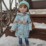 Классные и модные плащики на кукол Ruby Red!