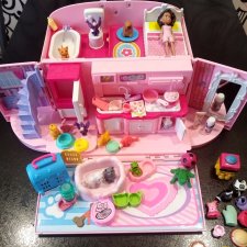 Сумочка домик с аксами и куколкой