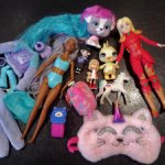 Куклы и игрушки пакетом