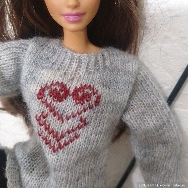 Конструктивные изменения для свитеров на маленькие куклы (фото 2)