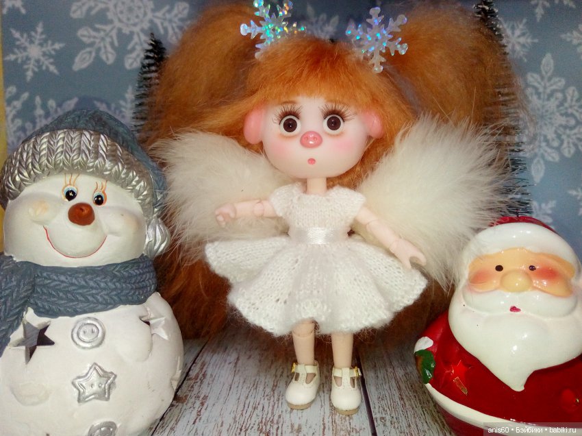 Снежинка пришла рассказать стишок (фото 2)